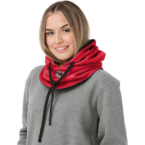 NFL Kansas City Chiefs Winter Cap Hoodie Face Cover Balaclava Gaiter Unisex - Picture 4 of 5